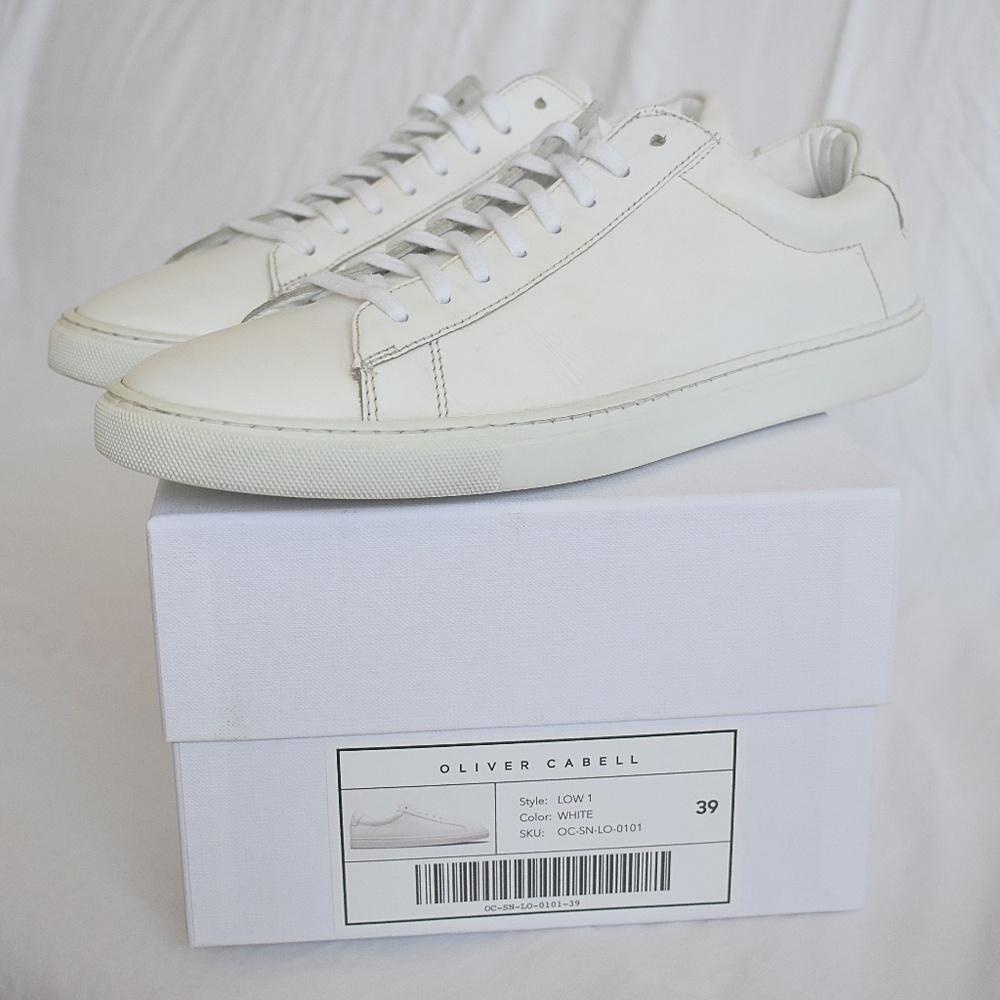 Sz 8.5 Women's Oliver Cabell Low 1 White Italy